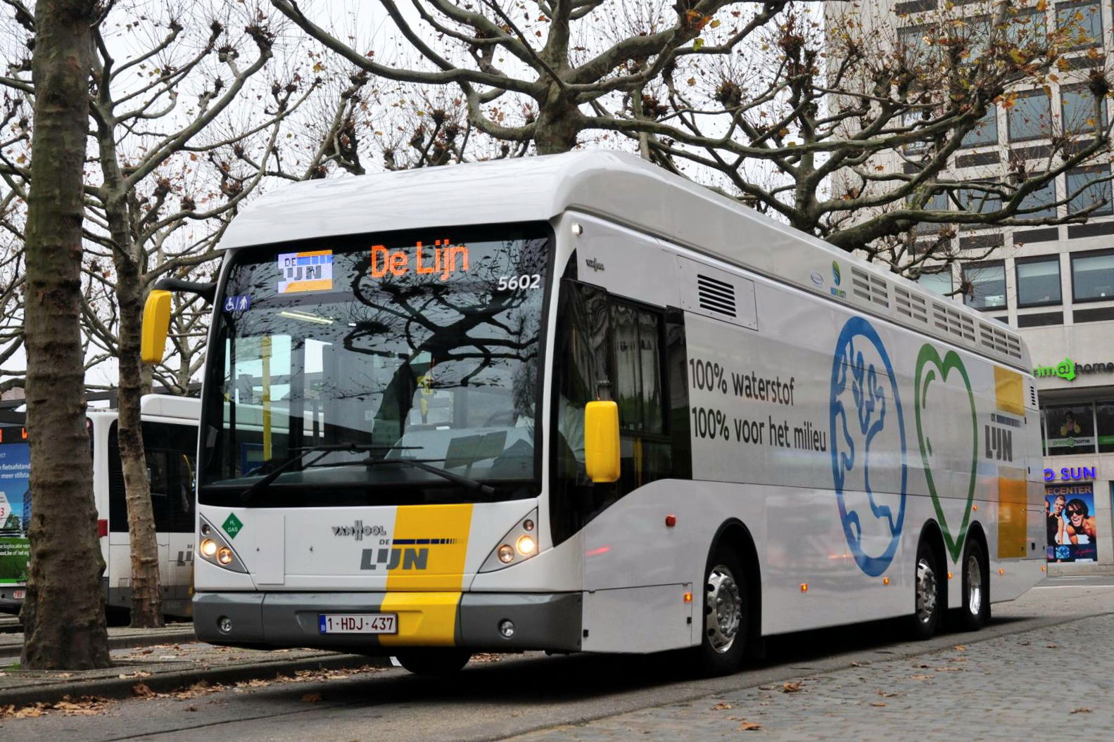 Végleg leállította hidrogénbuszait a belga De Lijn