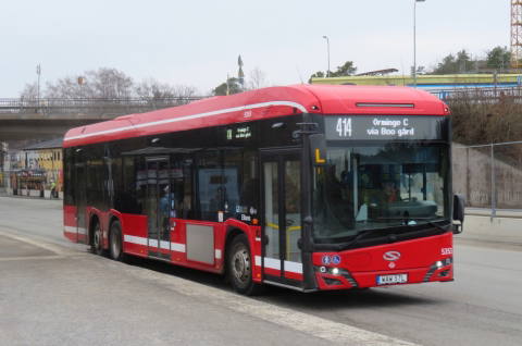 Tovább bővült a Solaris Urbino 15 LE electric svéd rendelésállománya: 81 példányt rendelt a VR