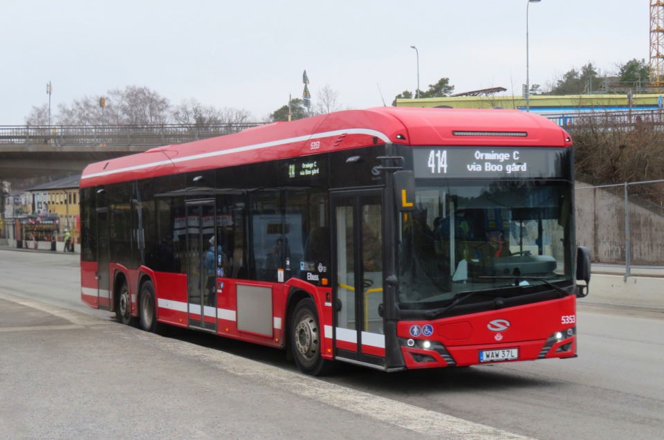 Tovább bővült a Solaris Urbino 15 LE electric svéd rendelésállománya: 81 példányt rendelt a VR