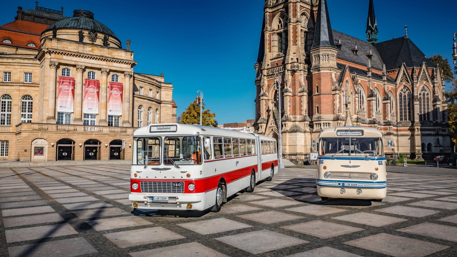 Több mint ötven autóbusz érkezik Meiningenbe a VIII. Nemzetközi Ikarus Találkozóra