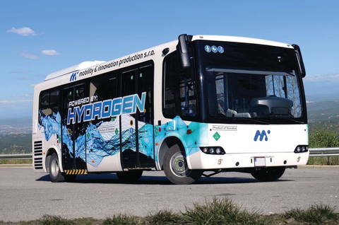 Solaris Urbino hidrogénbuszok áráért vesz üzemanyagcellás Modulókat Ipolyság
