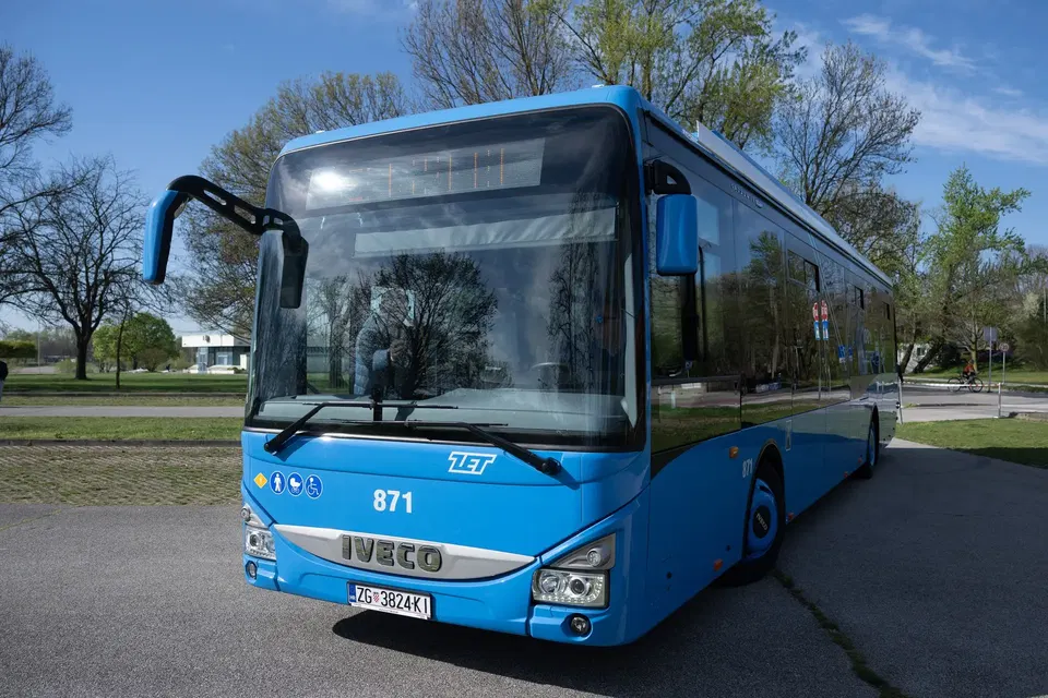 Forgalomba állt Horvátország első elektromos autóbusza Zágrábban