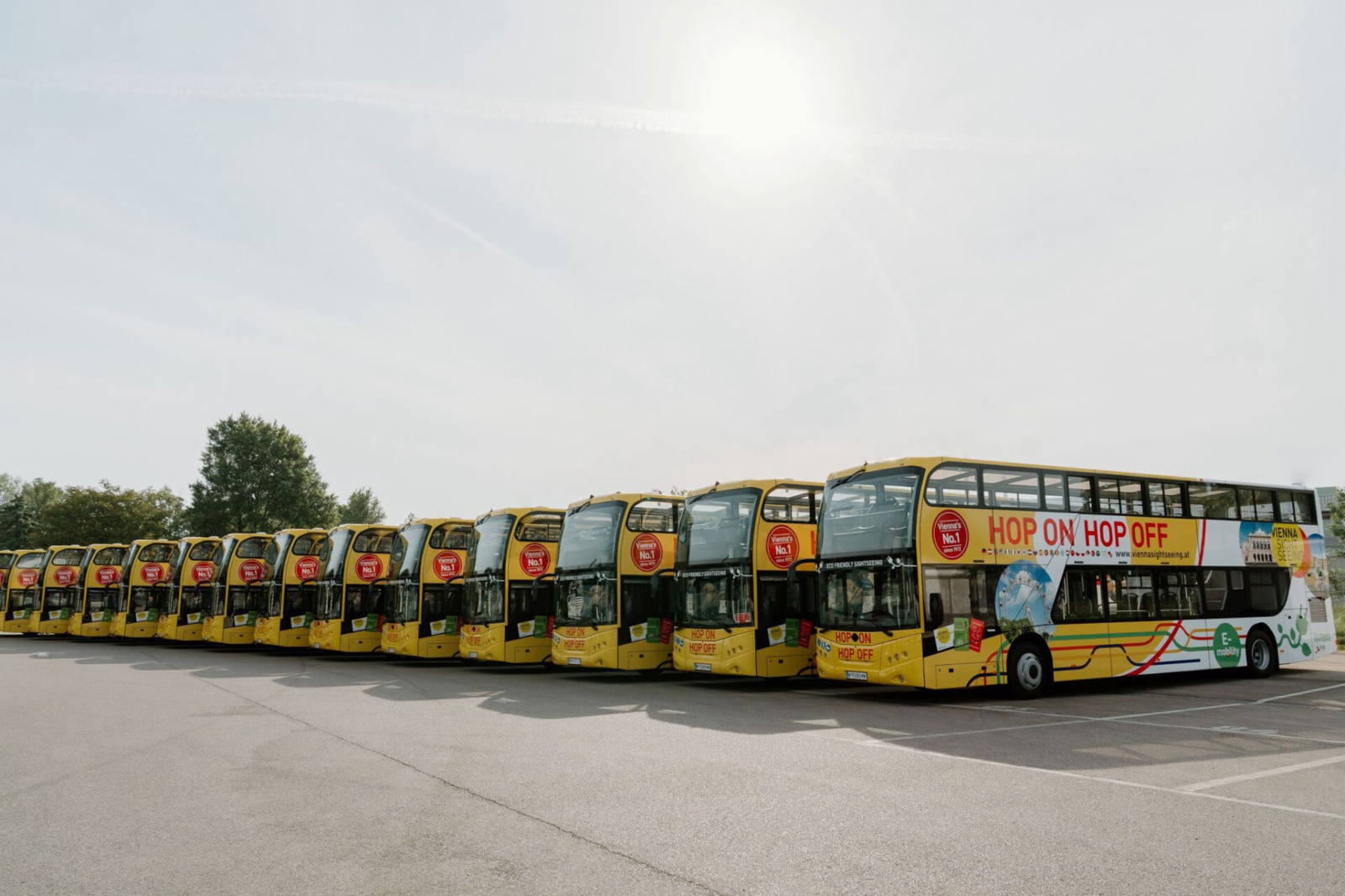 Kizárólag elektromos városnéző buszokkal szolgáltat a jövőben a Vienna Sightseeing