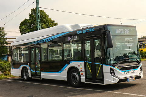 Iveco E-Way-t tesztel az MVK