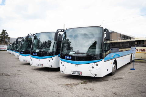 Tíz új SOR ICN 10,5 helyközi busszal frissül a lengyelországi Stalowa Wola járműparkja