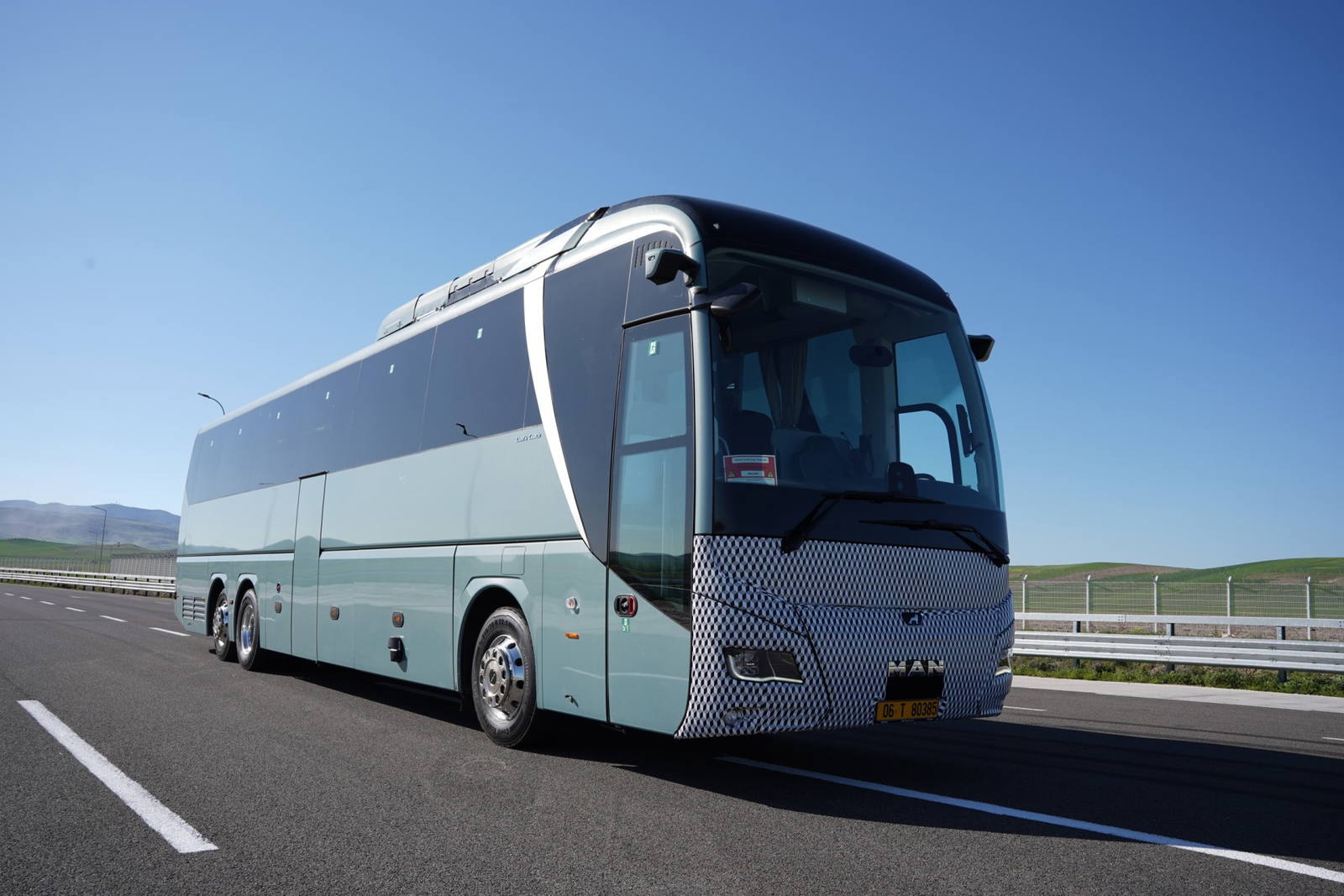 Ankarában próbáltuk ki az MAN elektromos turistabuszának prototípusát