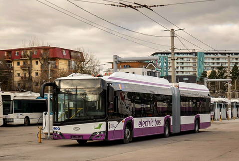 The electric bus fleet in cluj-napoca expands: the city orders another 22 solaris articulated e-buses