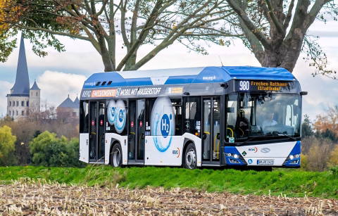Van Hool helyett Solaris: célba ért a REVG első hidrogénbusz-projektje