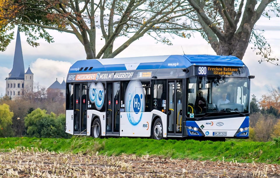 Van Hool helyett Solaris: célba ért a REVG első hidrogénbusz-projektje