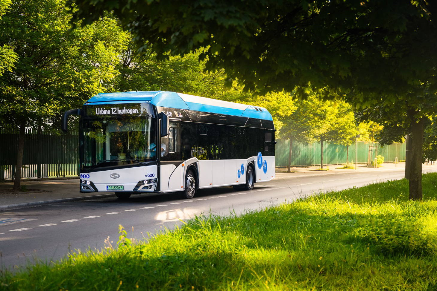 Płock városa is bizalmat szavazott a Solaris hidrogénbuszainak