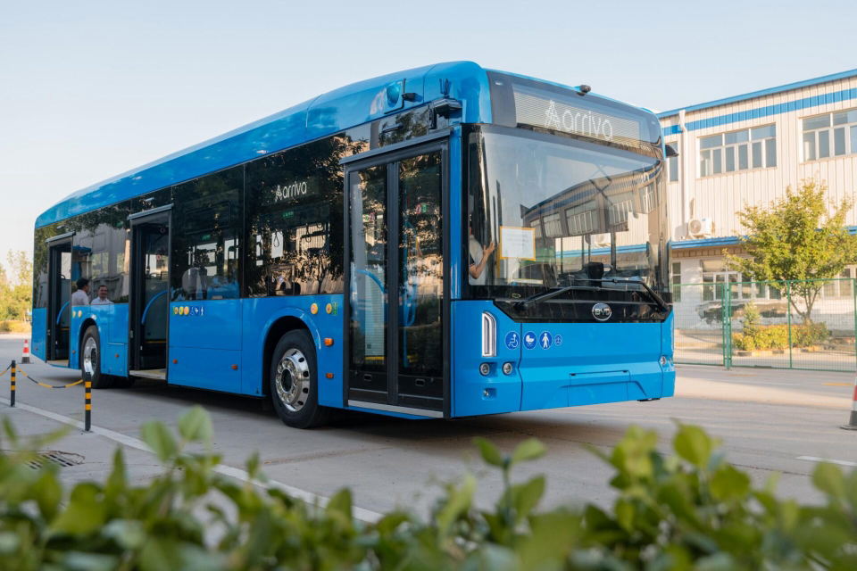 The First Photos of Budapest's Brand-New BYD eBus B12 Electric Buses Have Arrived