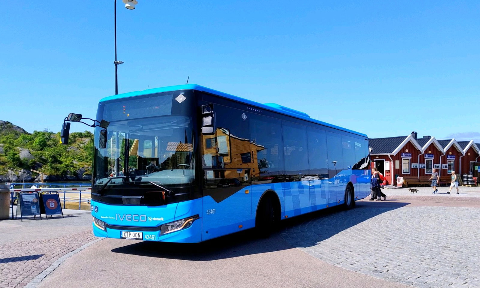 Negyven darab HVO/RME-üzemű Iveco Crossway állt forgalomba Svédországban a Västtrafik megbízásából