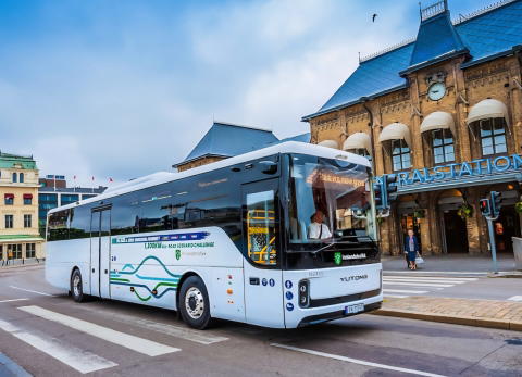 1200 kilométeres skandináv tesztúton vizsgázott a Yutong helyközi villanybusza