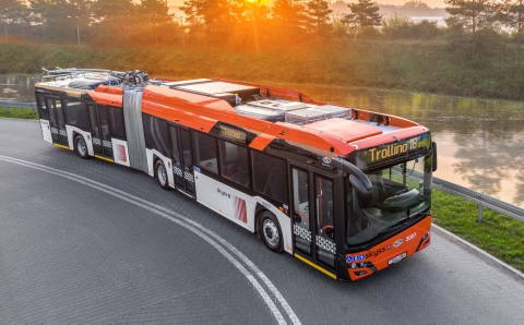A Solaris nyerte Vilnius 73 csuklós önjáró trolibuszra kiírt tenderét