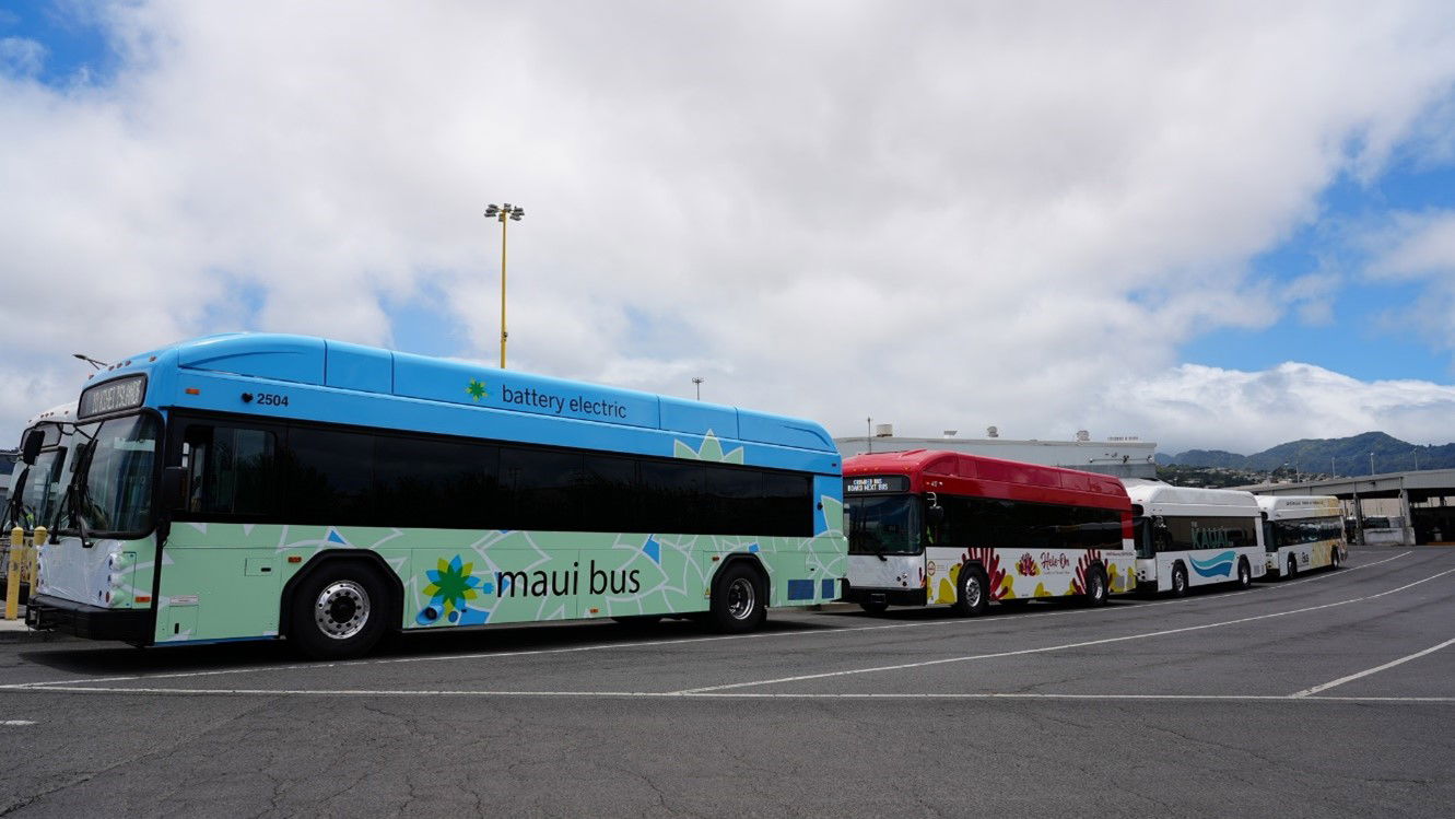 Gillig elektromos buszokkal válik zöldebbé Hawaii közösségi közlekedése