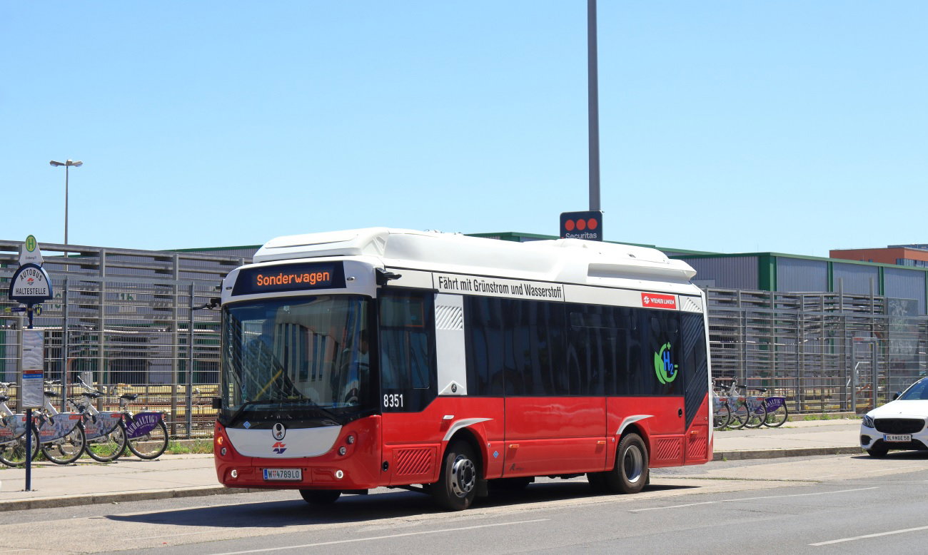 Vienna's first hydrogen-powered Rampini midibuses begin road tests