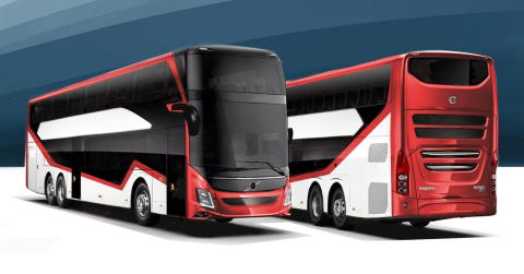 Dubai's transport authority orders 76 Volvo double-decker buses