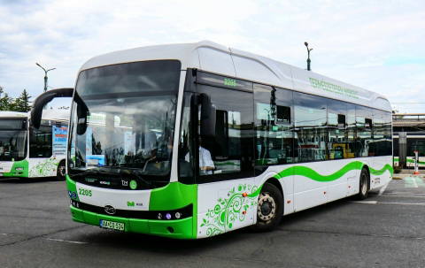 Miskolc 2 szóló BYD, a HOMM Kft. pedig 3 e-midibusz beszerzésére nyert támogatást