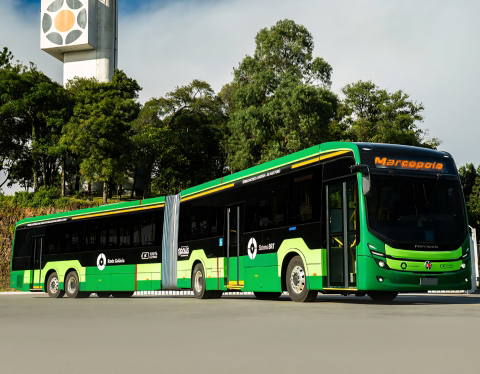 23 méteres Marcopolo szupercsuklós villanybuszok állnak forgalomba Goiâniában