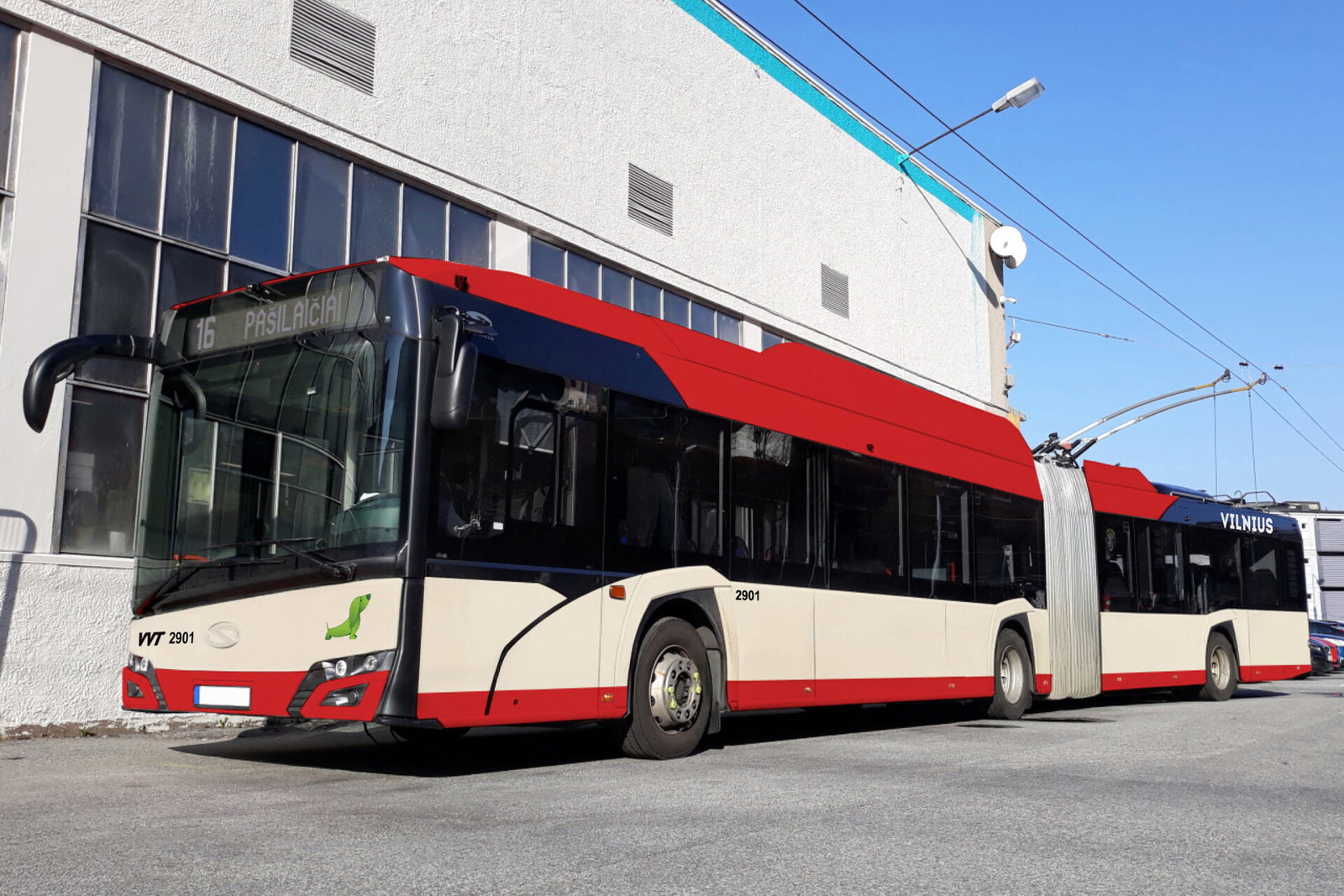 Egy évtized alatt, 213 új trolibusz beszerzésével újul meg Vilnius troliflottája