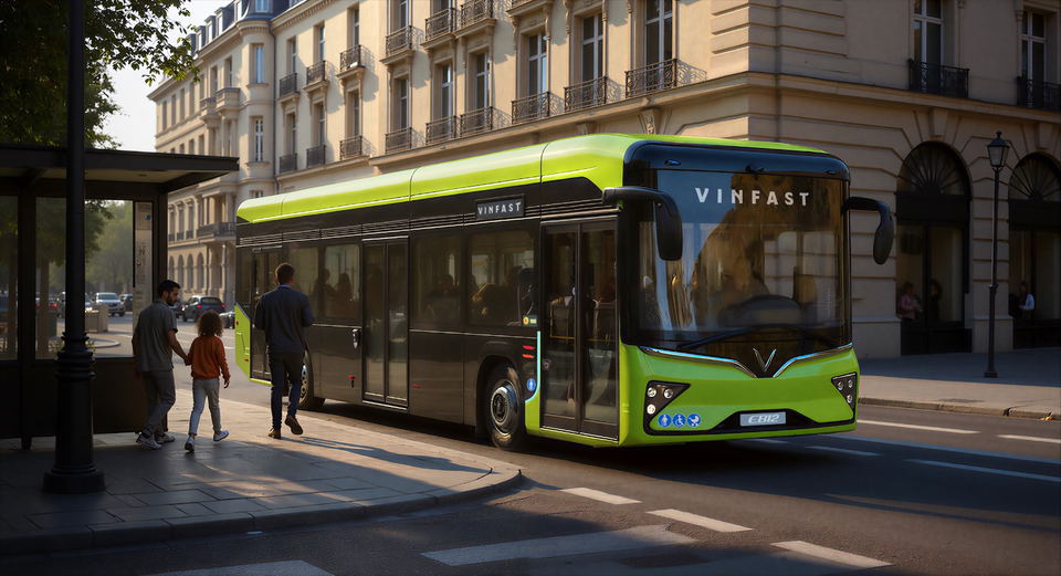 A vietnámi VinFast elektromos buszai is bemutatkoznak a Busworld Europe 2025 kiállításon