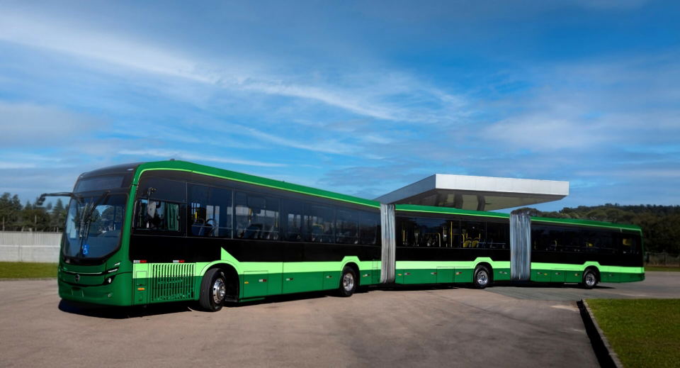 Goiânia lesz az első város, ahol menetrend szerint közlekednek a Volvo elektromos duplacsuklósai