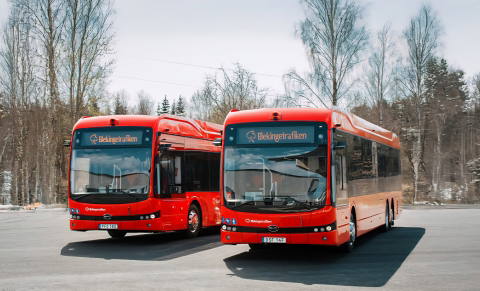 Elektromos BYD-k és HVO-s Setrák zöldítik a svéd Blekinge megye közlekedését