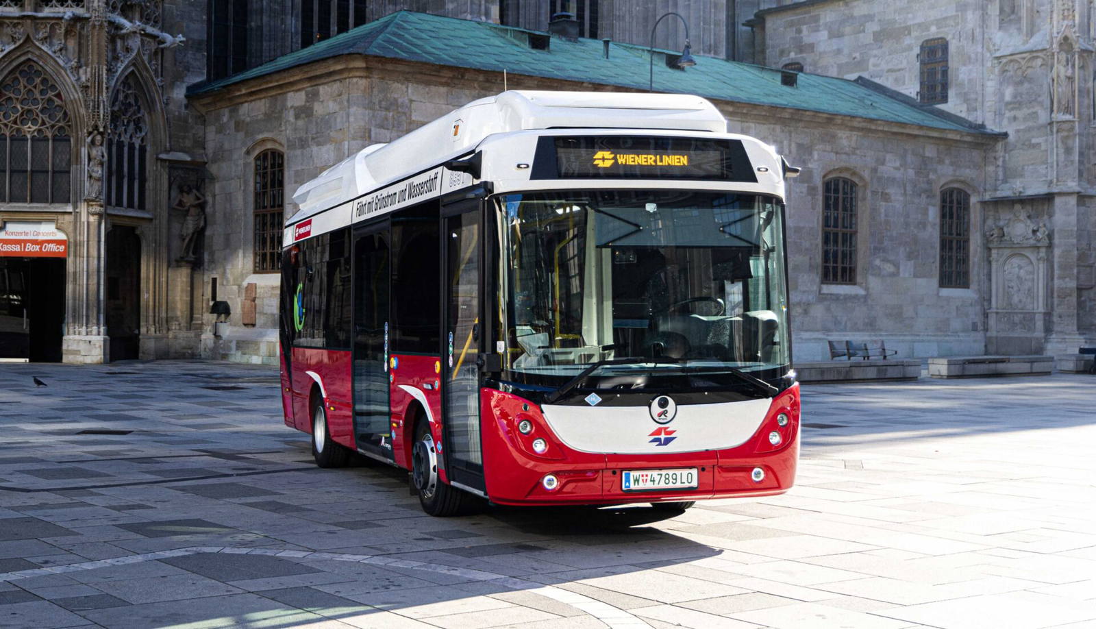 A Wiener Linien tíz Rampini Hydron midibusszal újította meg belvárosi elektromos midiflottáját