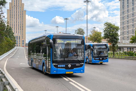 Meghaladta a 2500-at Moszkva tisztán elektromos hajtású autóbuszainak száma