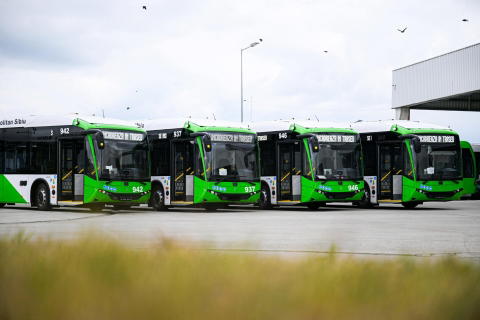 Harminc darab Karsan e-ATA 12 villanybusszal bővül Nagyszeben járműparkja