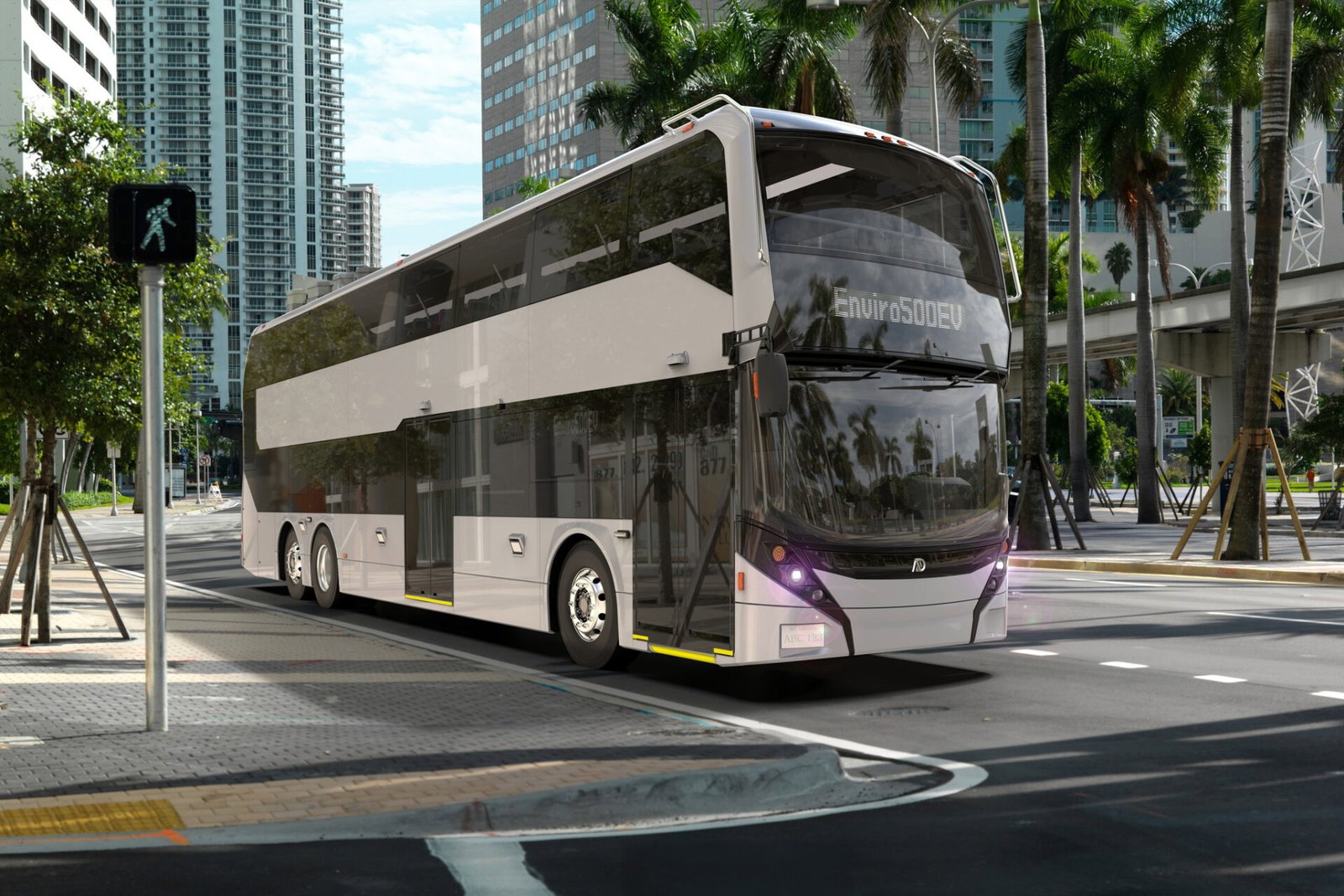 Helyben gyártott BMZ akkukkal érkezik az új Alexander Dennis Enviro500EV Észak-Amerikába
