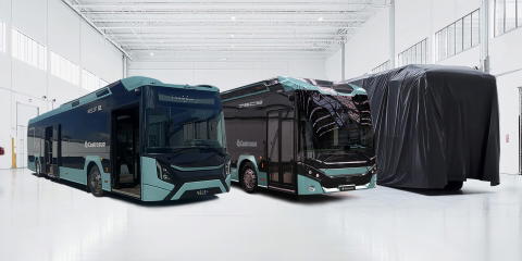 Volvo alvázas villanybusszal tér vissza a Castrosua a távolsági buszok piacára