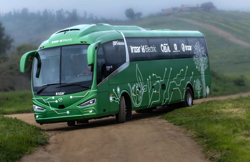 Chilében debütált az Irizar első elektromos távolsági busza