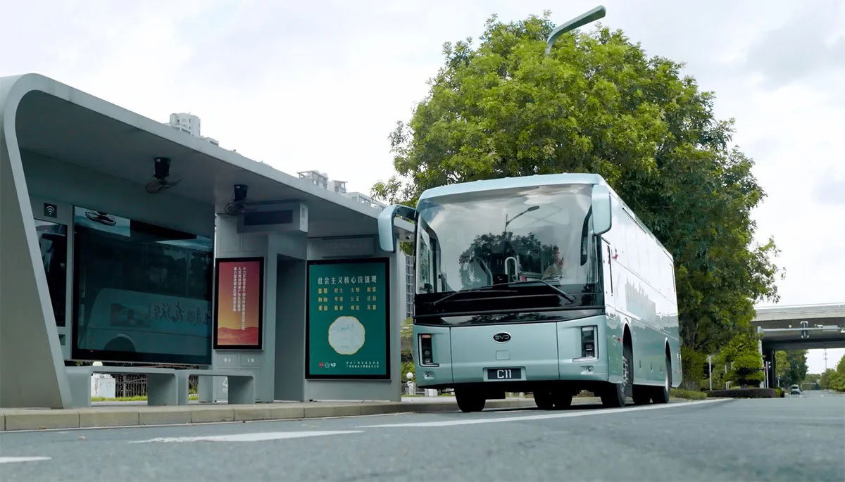 Bemutatkozott a BYD harmadik generációs villanybusz-platformja