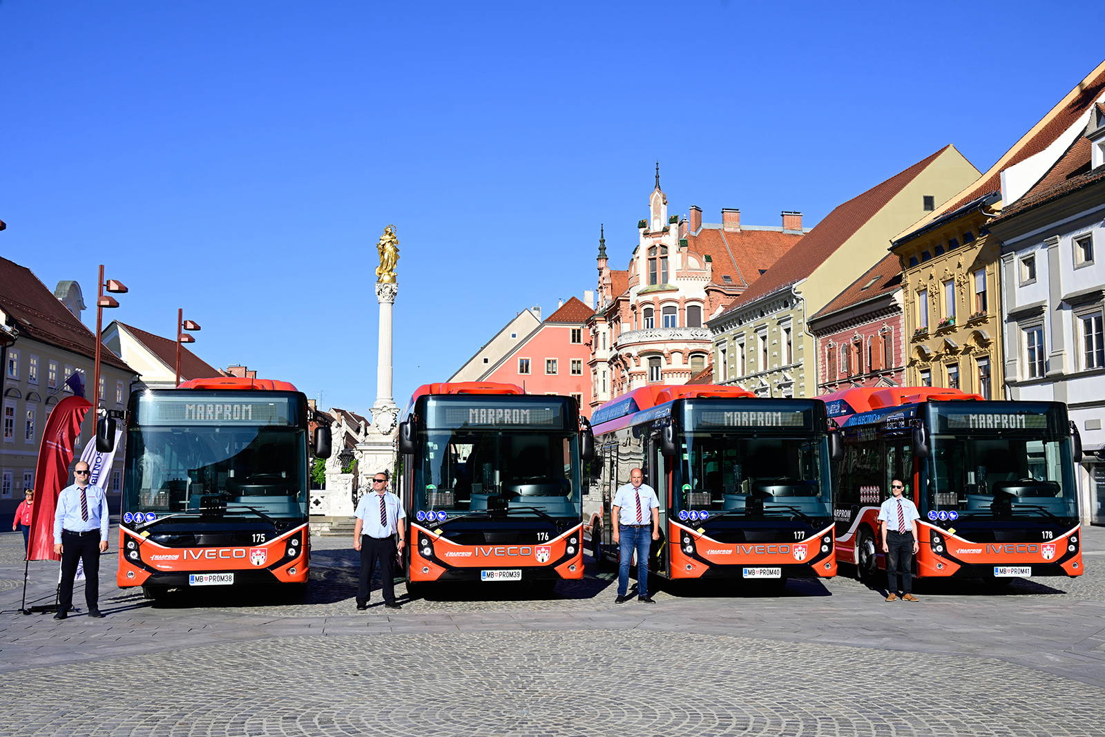 Újabb Iveco E-Way midibuszokkal bővült Maribor elektromos járműparkja