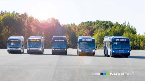 Újgenerációs hajtásrendszert kapnak a Nova Bus dízelmotoros és hibrid típusai