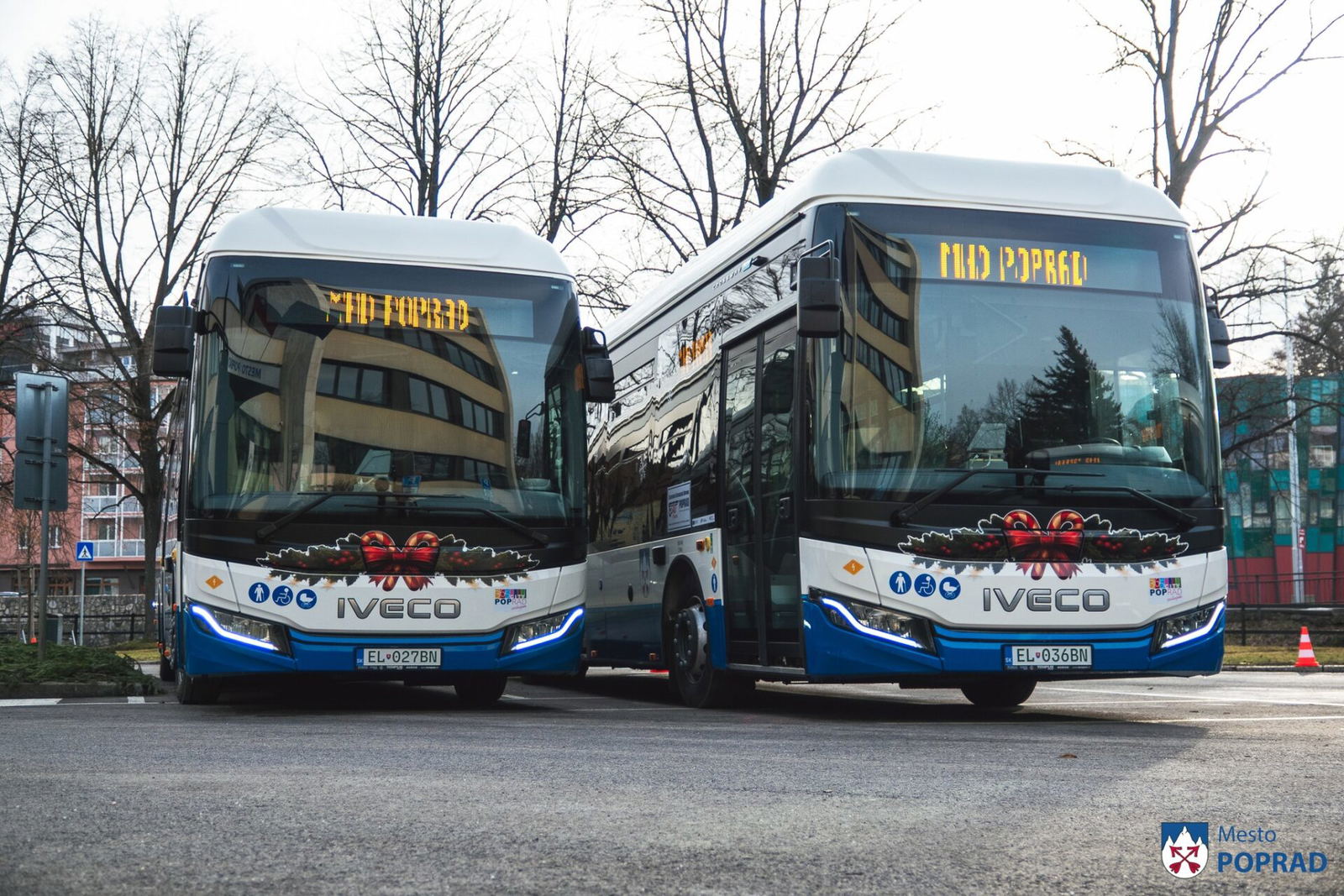 Vadonatúj Iveco villanybuszokkal indul az új év Poprádon