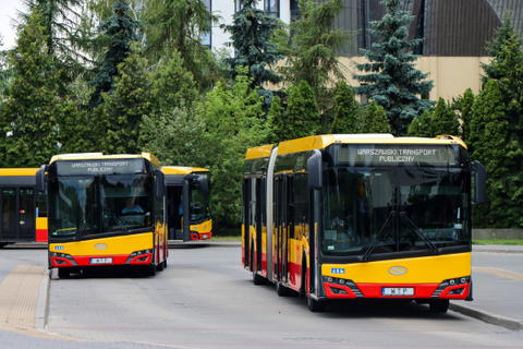 Warsaw ipdates fleet with 120 articulated diesel buses prepared for dual use