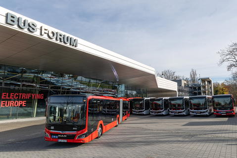 Akár több mint 3000 új autóbuszt is szállíthat az MAN a Deutsche Bahn részére 2032-ig