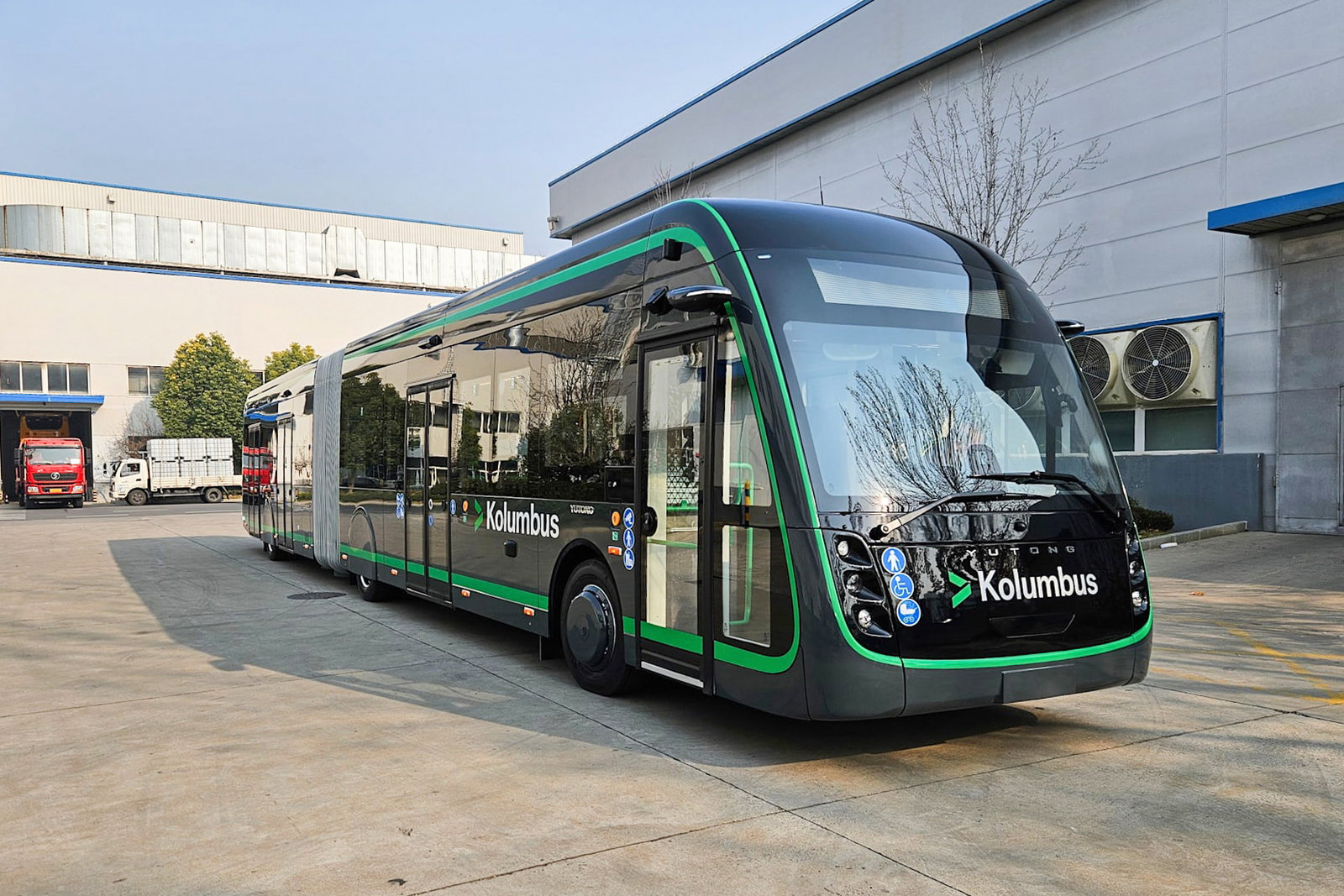 Elkészült a norvég Bussveien BRT-hálózat első csuklós Yutong villanybusza