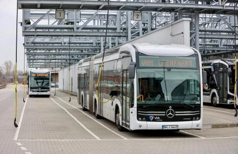Közel 1900 villany- és hidrogénbusz beszerzését támogatja a német szövetségi kormány