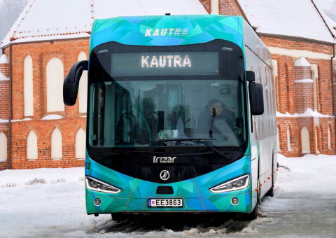 Folytatja litvániai terjeszkedését az Irizar e-mobility: tíz új ie villanybusz áll forgalomba a Kautra üzemeltetésében