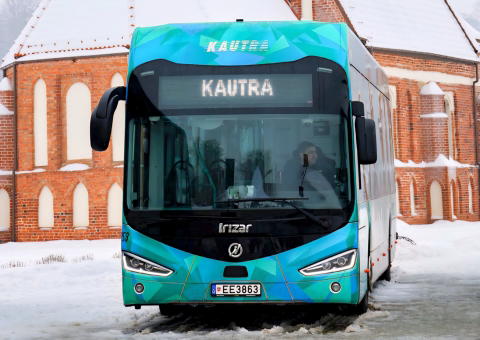 Folytatja litvániai terjeszkedését az Irizar e-mobility: tíz új ie villanybusz áll forgalomba a Kautra üzemeltetésében