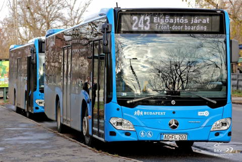 Utasforgalomban a BKV teljes, 65 darabos Mercedes-Benz Citaro K szériája