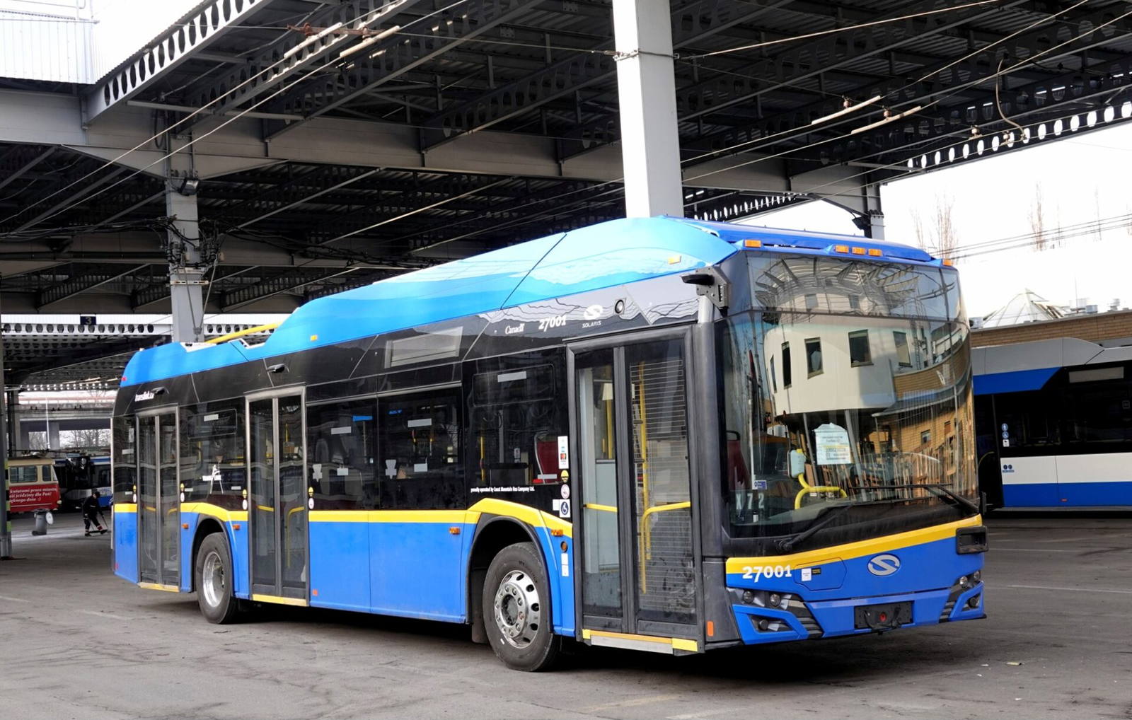 „Megmutatta magát” az első Vancouver számára készült Solaris Trollino