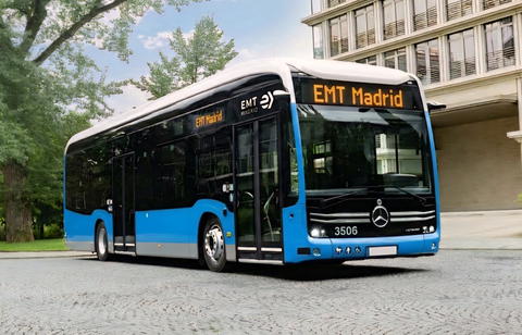 Az Irizar és a Daimler Buses osztozik az EMT Madrid 90 darabos villanybusz-tenderén