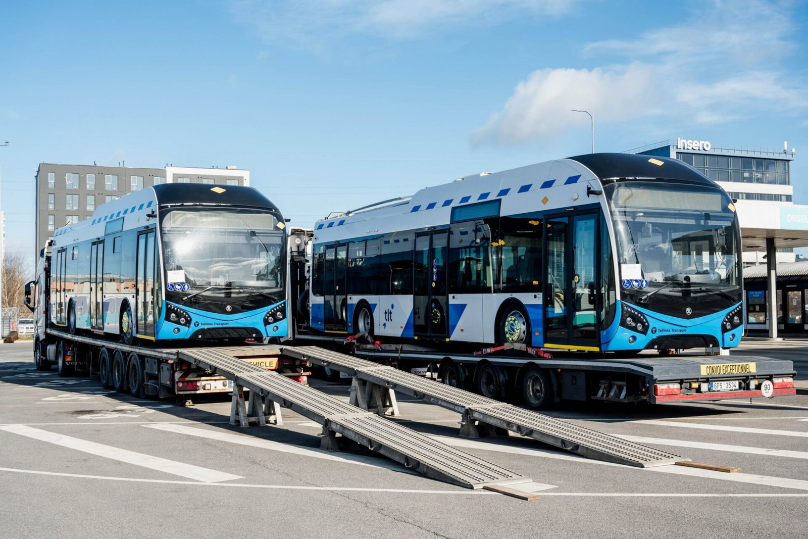 Megérkeztek Tallinn első Škoda trolibuszai, közeleg az üzem újraindítása