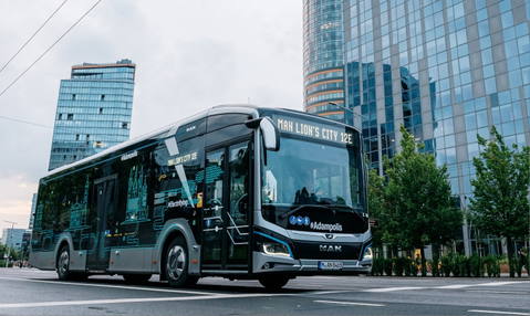 Vilnius 112 darab villanybuszt rendelt az MAN-től