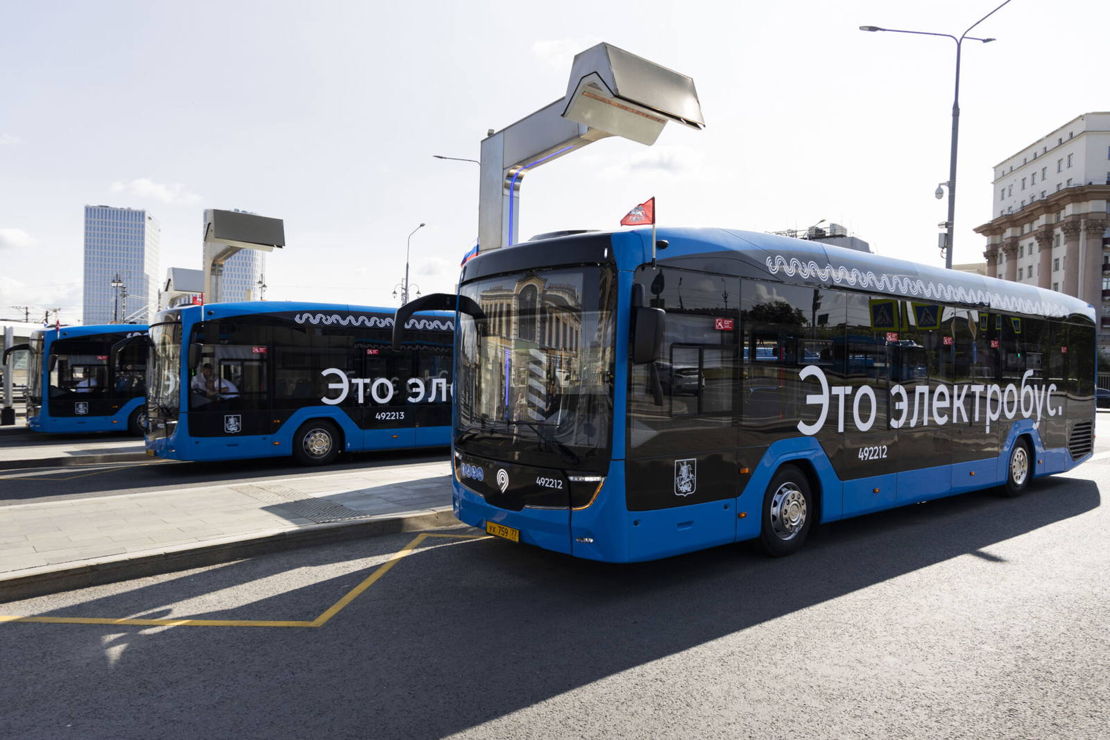 Már 440 újgenerációs villanybuszt szállított Moszkvába a KAMAZ