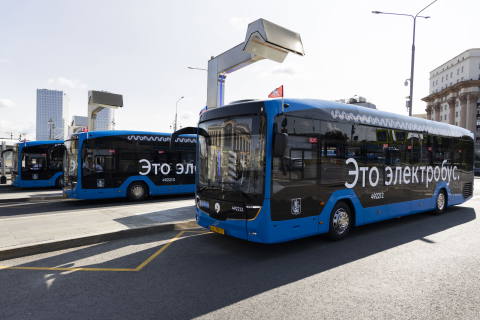 Már 440 újgenerációs villanybuszt szállított Moszkvába a KAMAZ